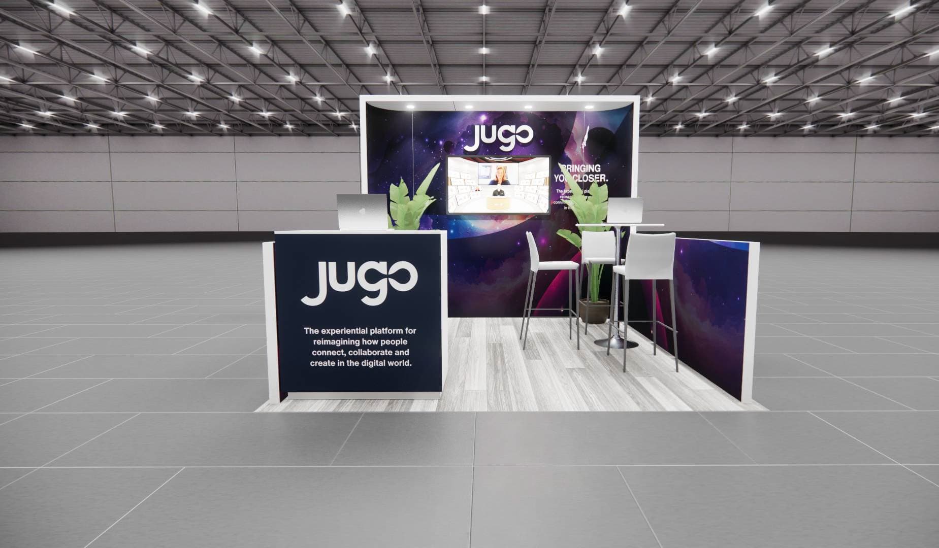 10x10 Western Roofing Show Exhibit Rental