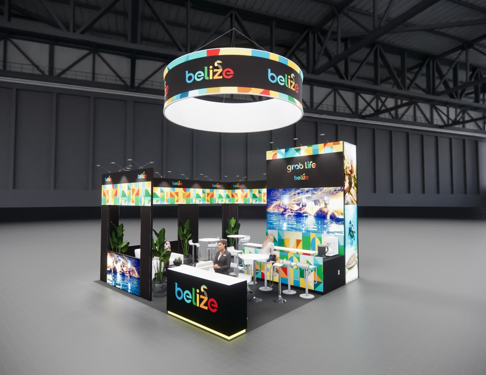 PMA Expo trade show booth rental 20 x 20