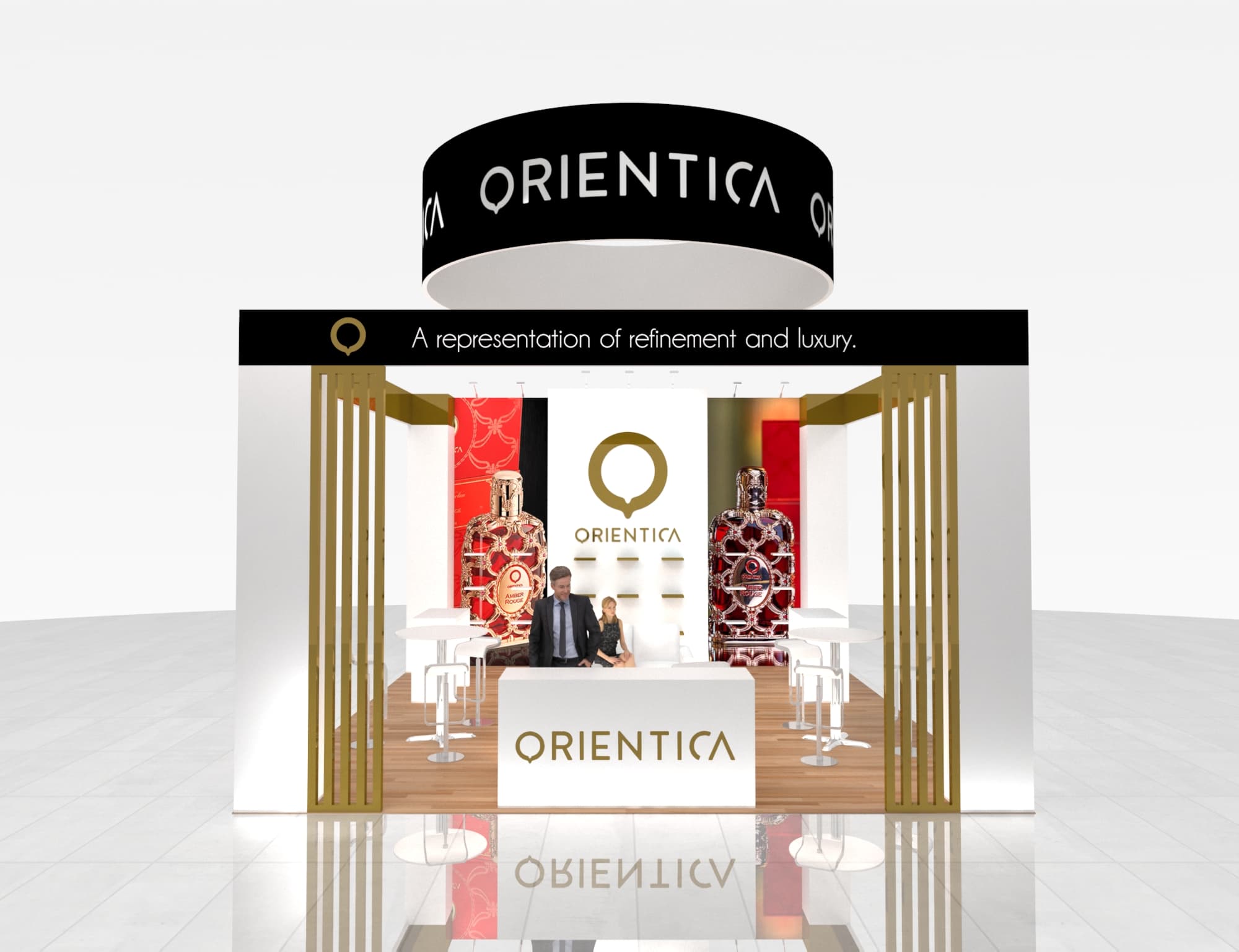 20x20 Trade Show Exhibit Booth Rental