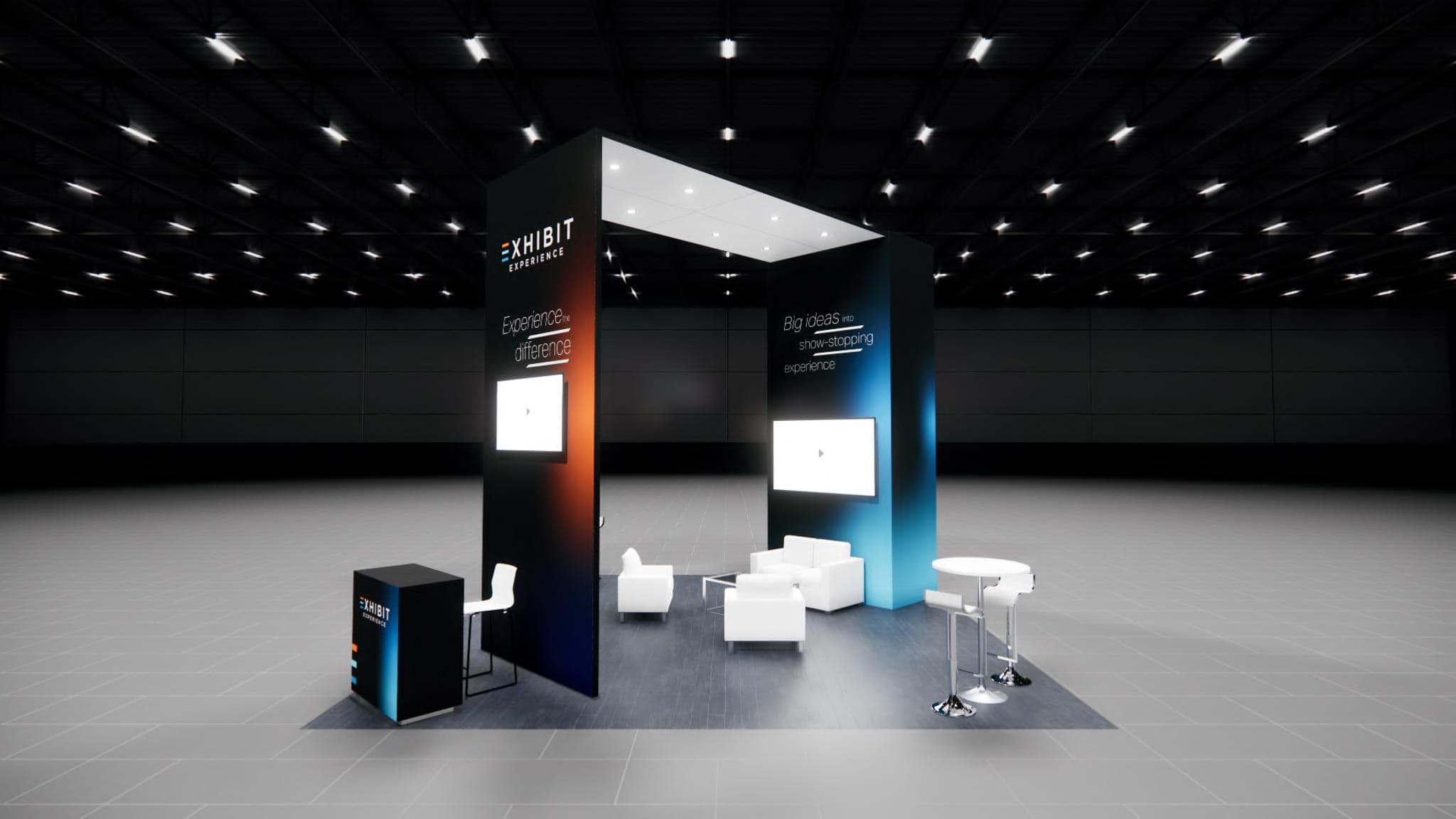 Affordable 20×20 Trade Show Booth Rental Affordable 20×20 Trade Show Booth Rental
