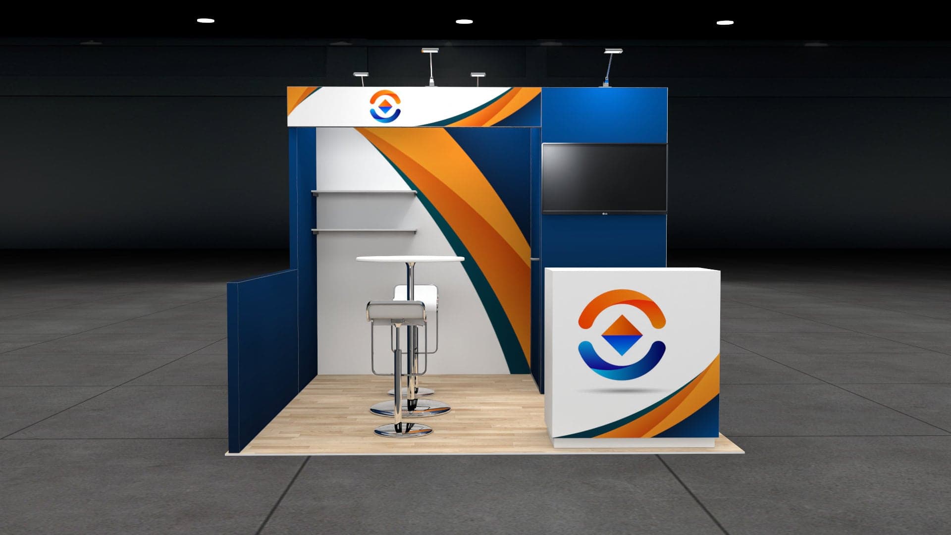 10x10 Trade Show Exhibit Rentals