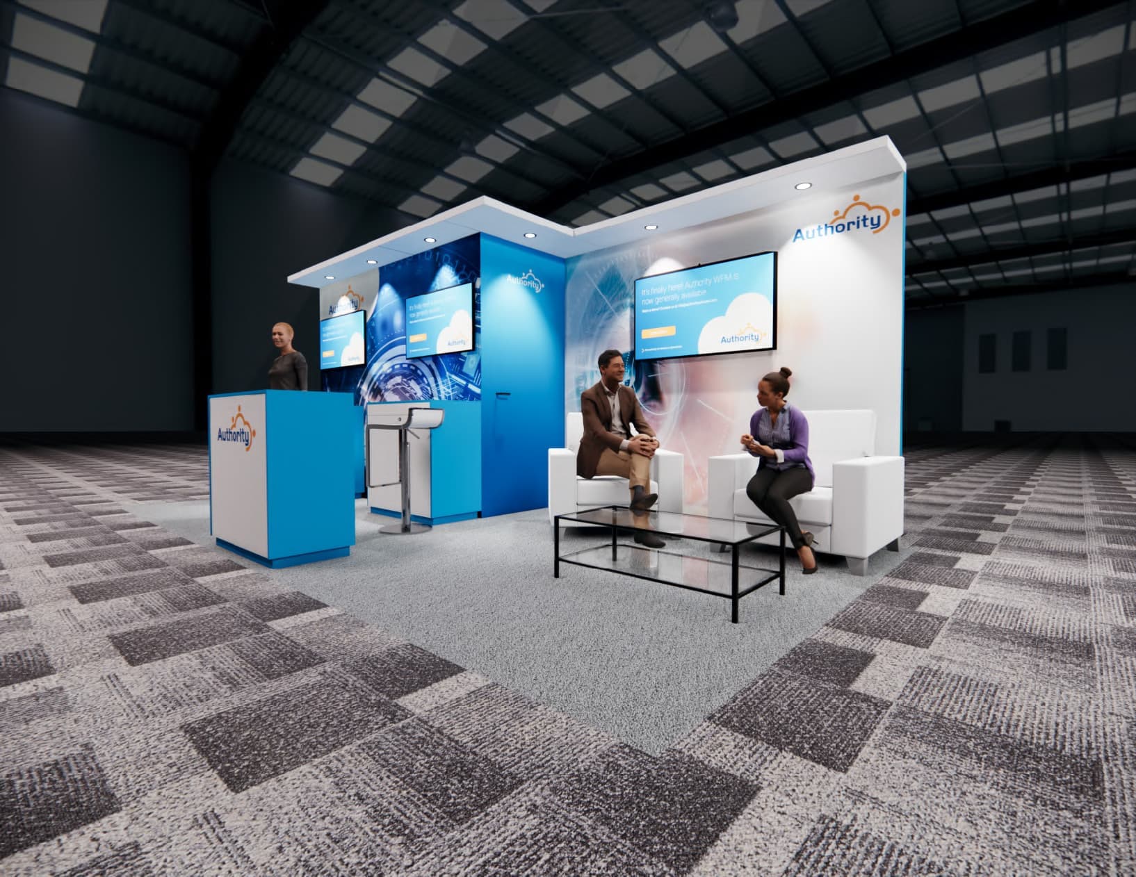 10x20 Exhibit Rentals representative catalog exhibit Shot Show Las Vegas trade show booth - 10X20