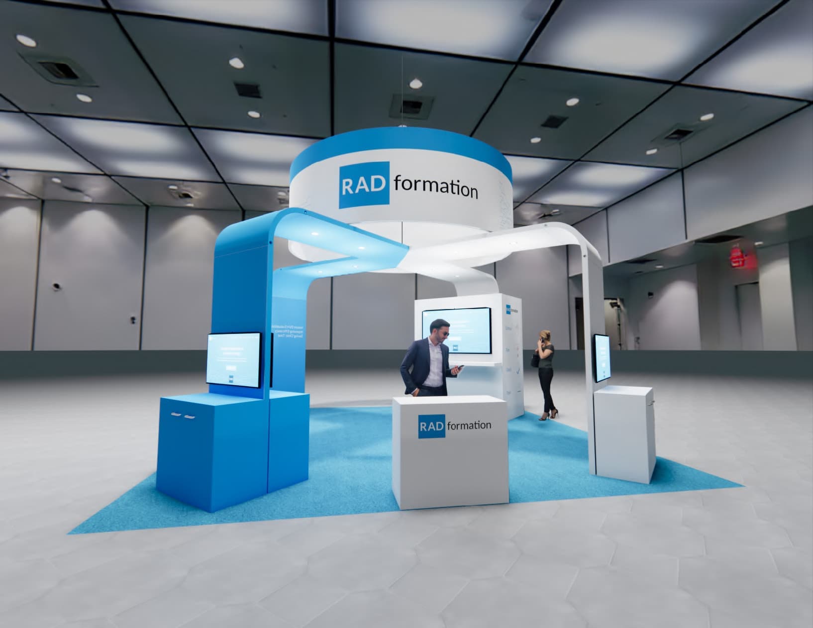 20x20 Exhibit Rentals representative catalog exhibit Las Vegas trade show booth - 20 x 20 Las Vegas trade show display A11
