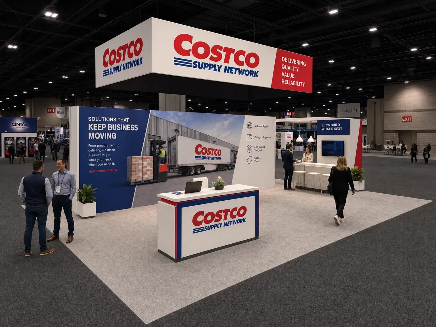 20 x 30 Orlando Expo Booth Rental Rental 07