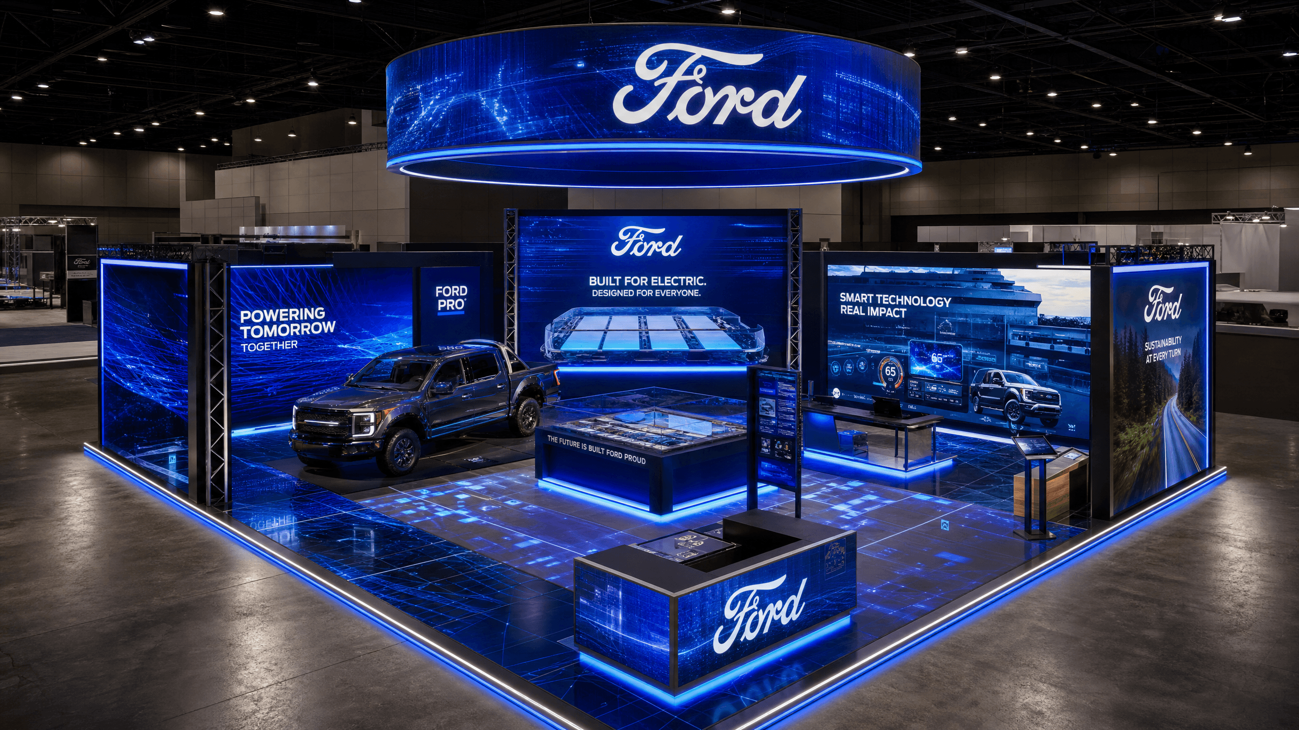 20 x 40 South Florida Expo Exhibit Rental 23