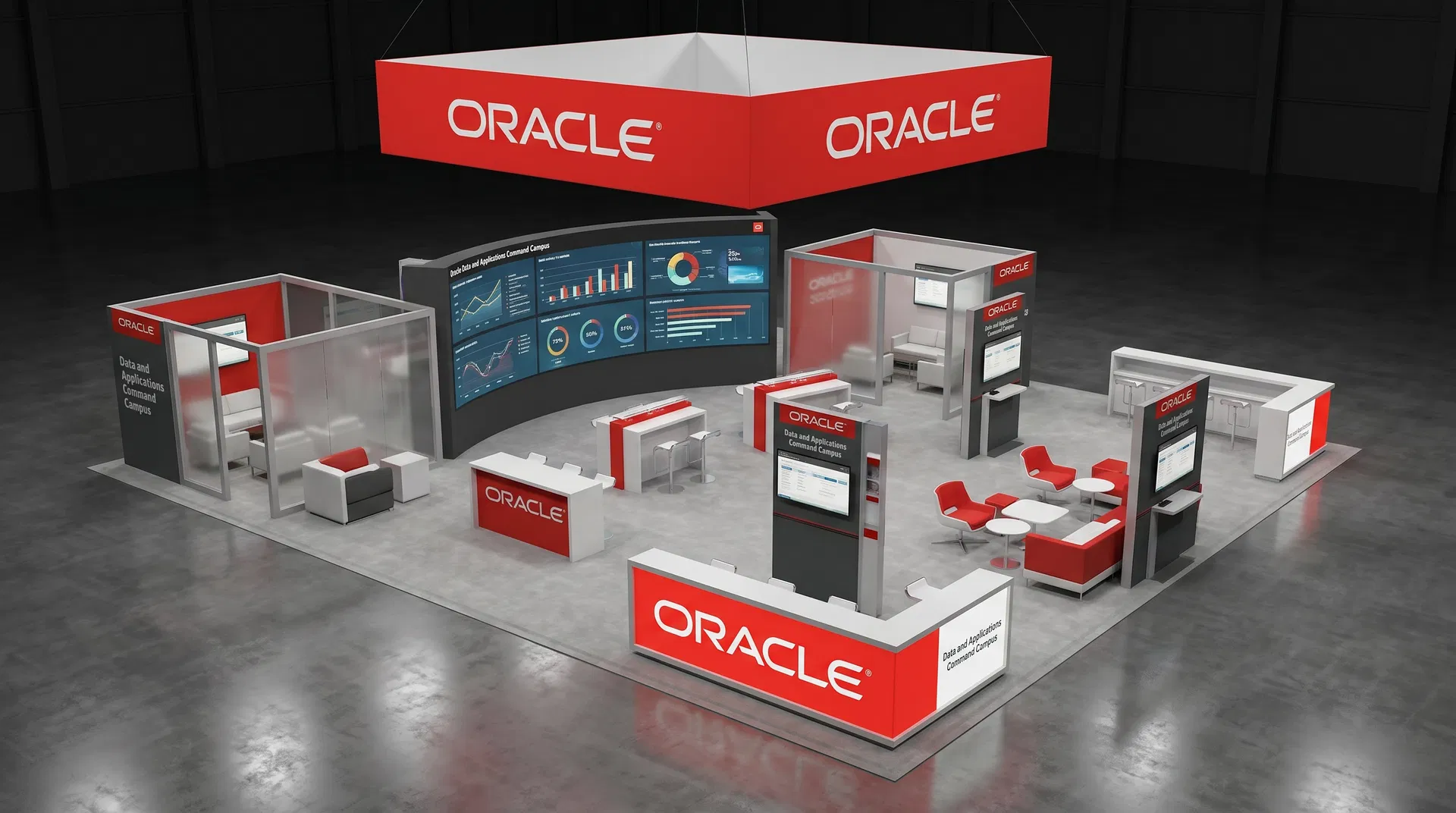 50 x 50 Miami Beach Convention Exhibit Rental 03