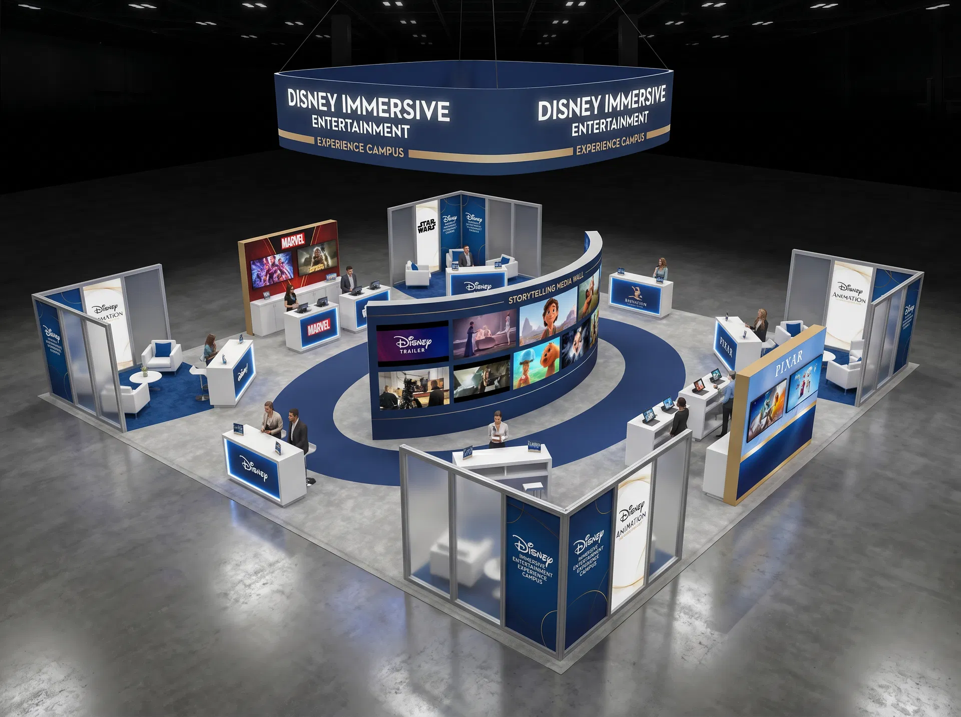 50 x 50 Fort Lauderdale Convention Exhibit Rental 19