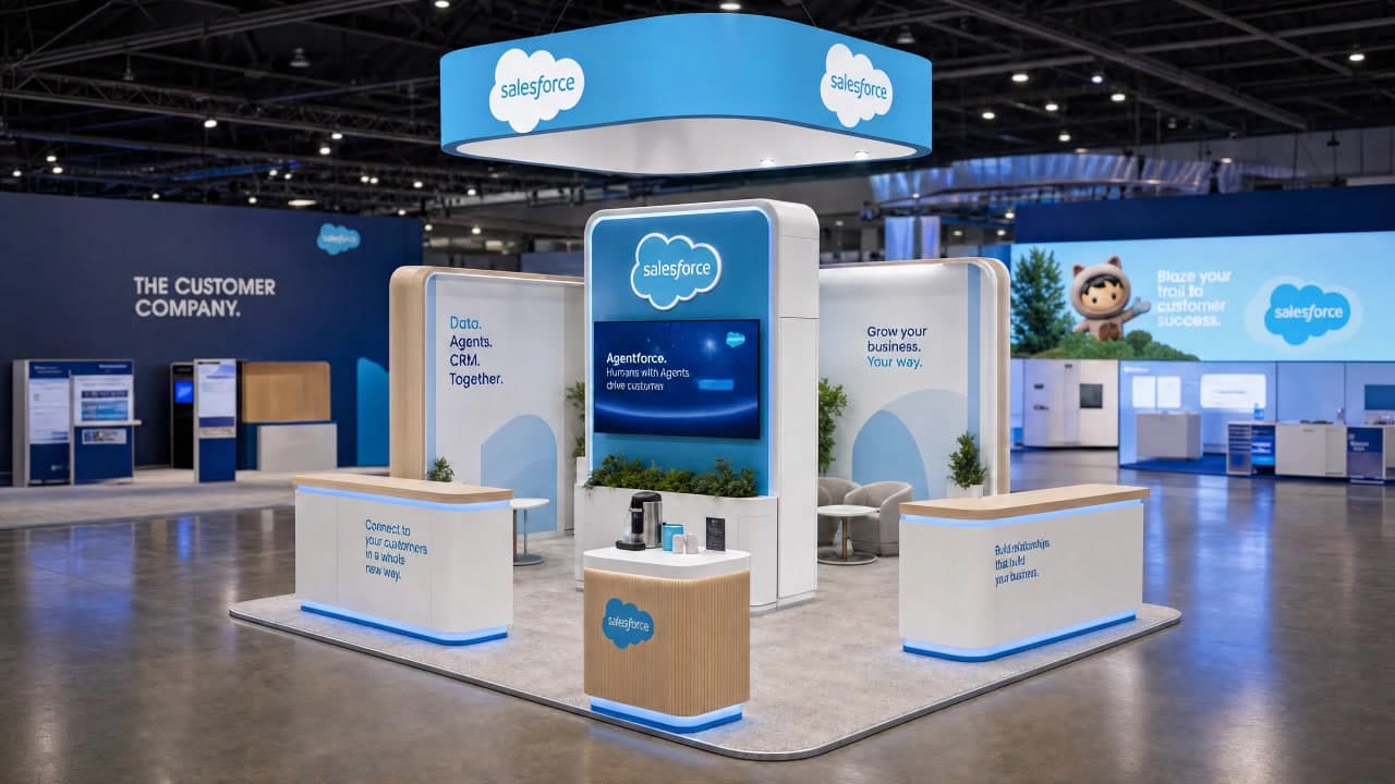 20 x 20 Orlando Expo Booth Rental Rental 22