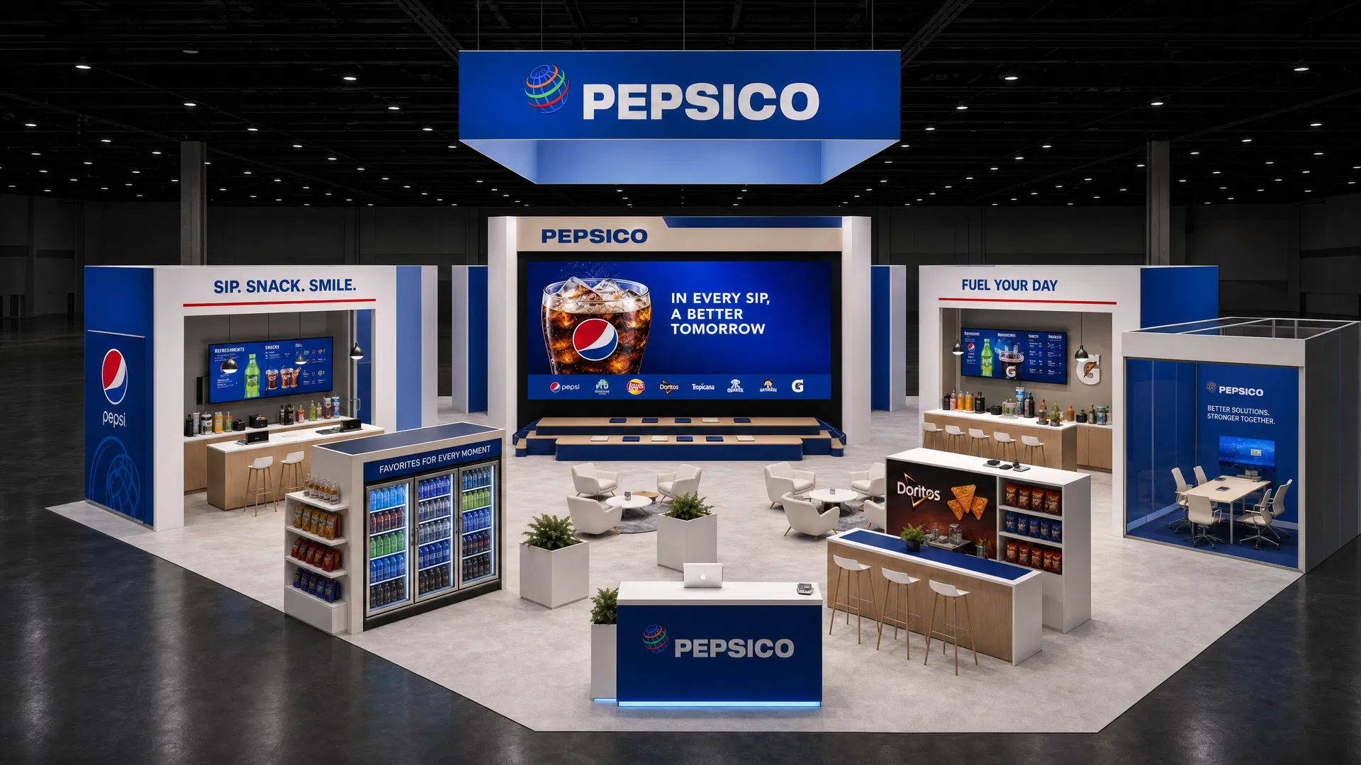 40 x 60 Miami Beach Convention Exhibit Rental 06
