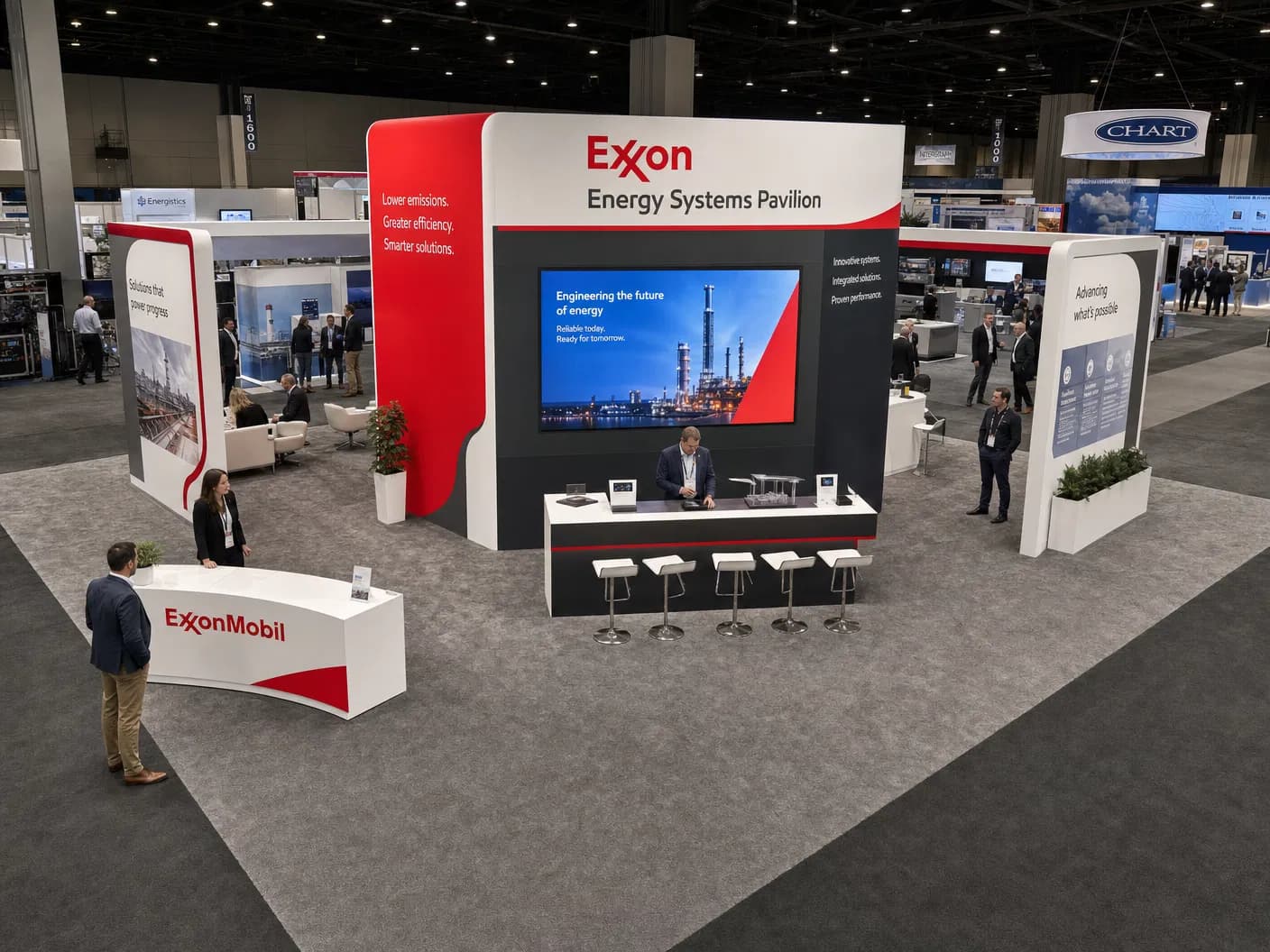 20 x 30 Florida Trade Show Exhibit Rental 03