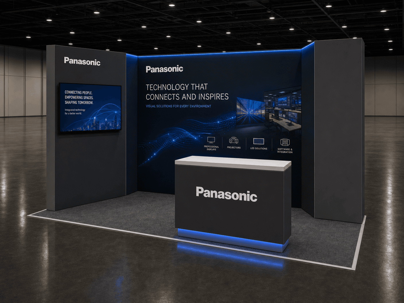 10 x 20 Miami Trade Show Exhibit Rental 41