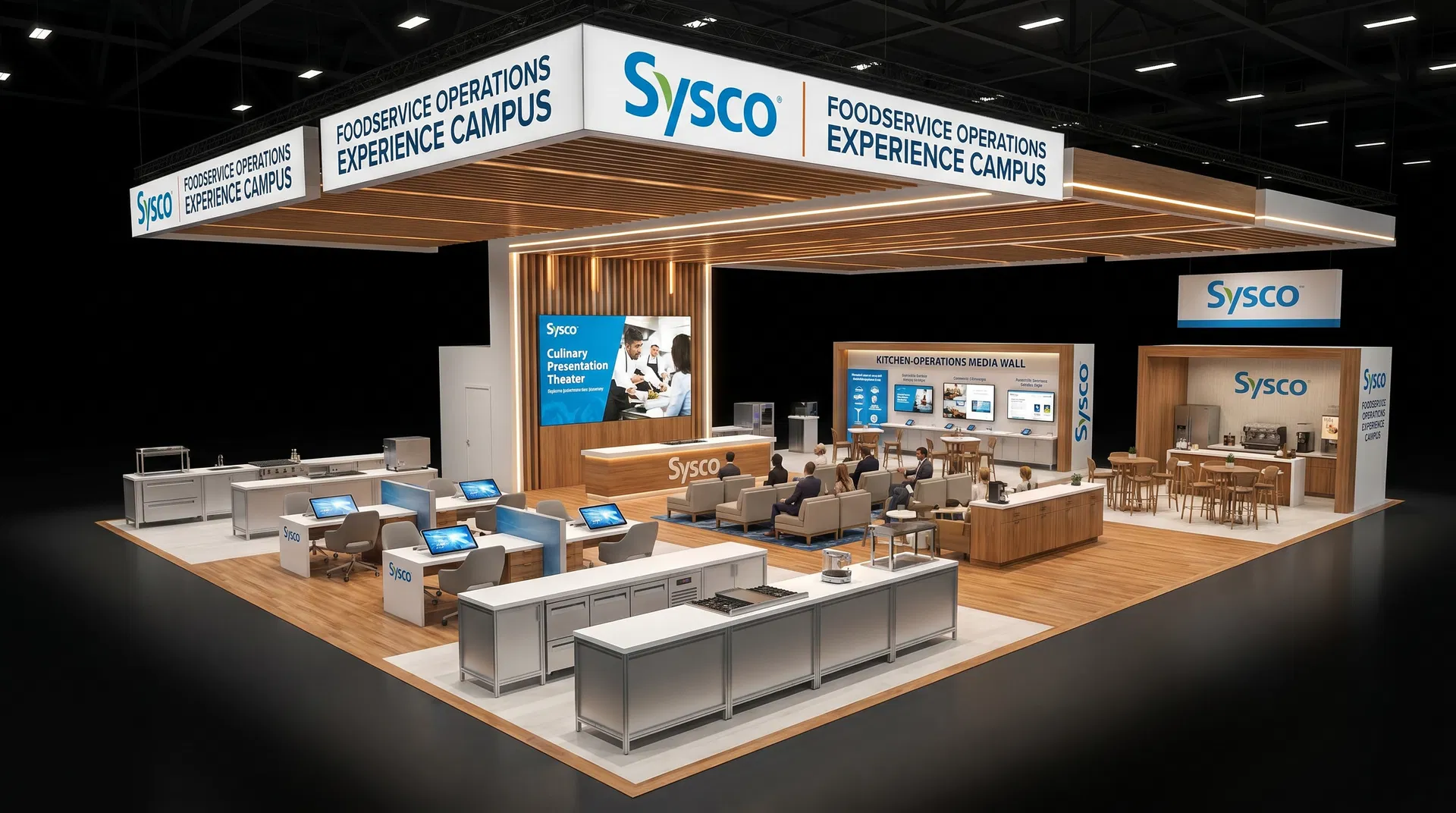 60 x 60 Miami Trade Show Exhibit Rental 26