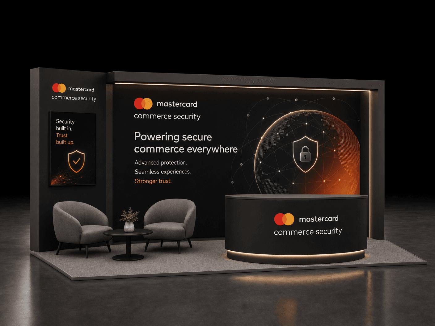 10 x 20 Miami Trade Show Exhibit Rental 53