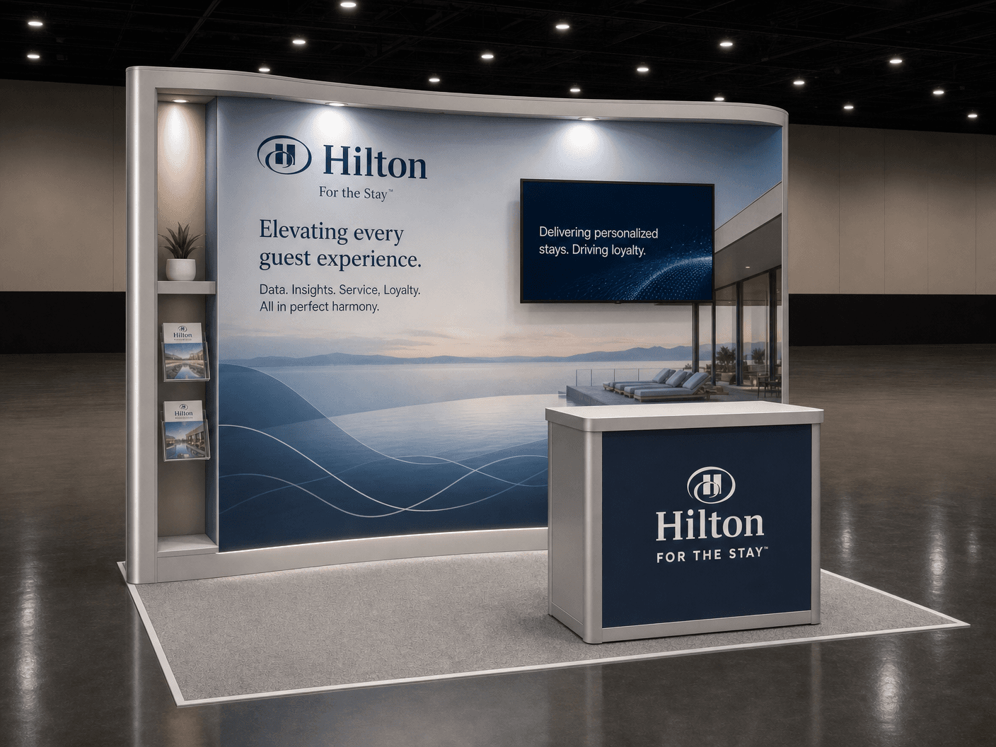 10 x 10 Miami Beach Convention Exhibit Rental 30