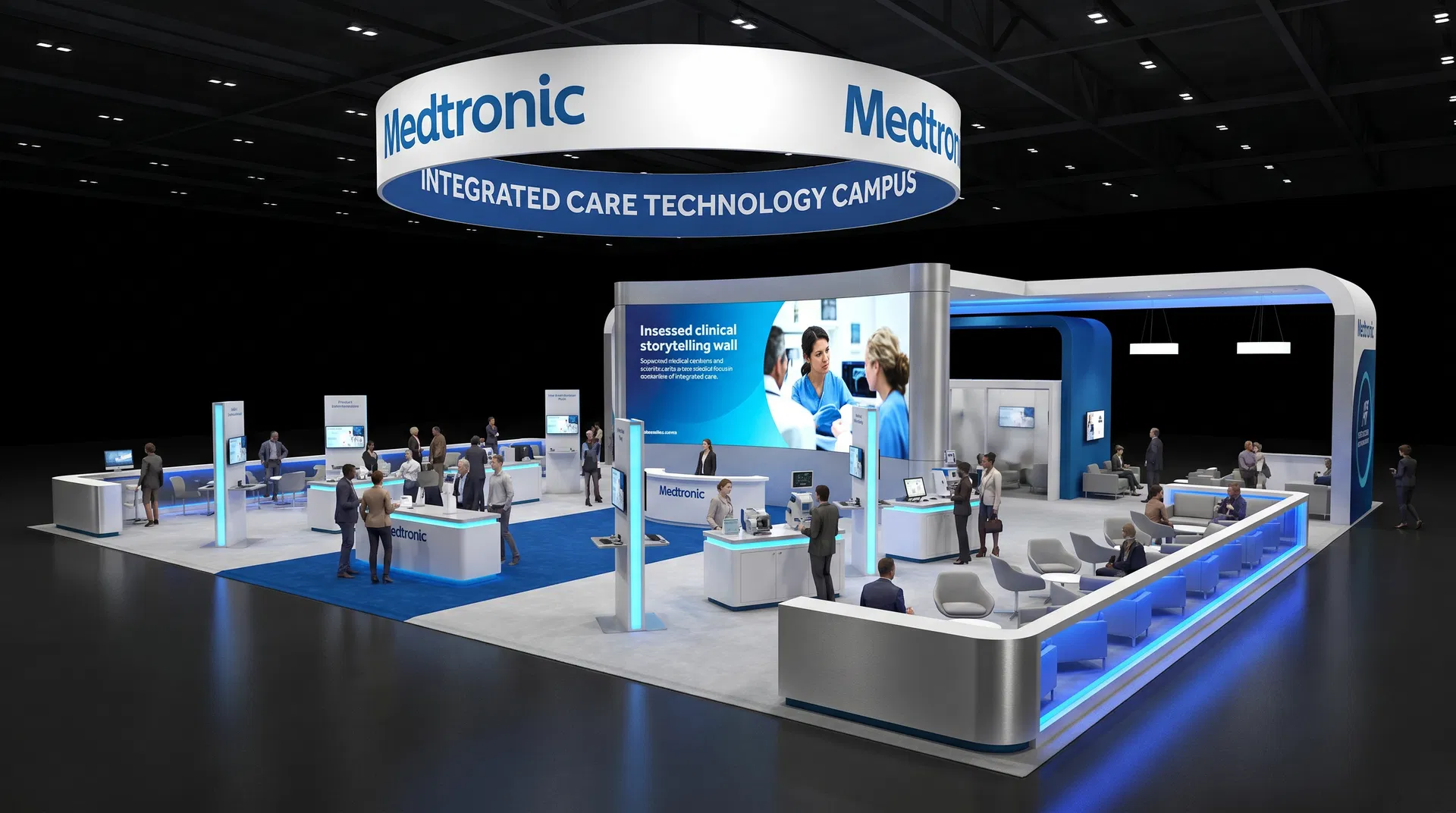50 x 50 Fort Lauderdale Convention Exhibit Rental 07