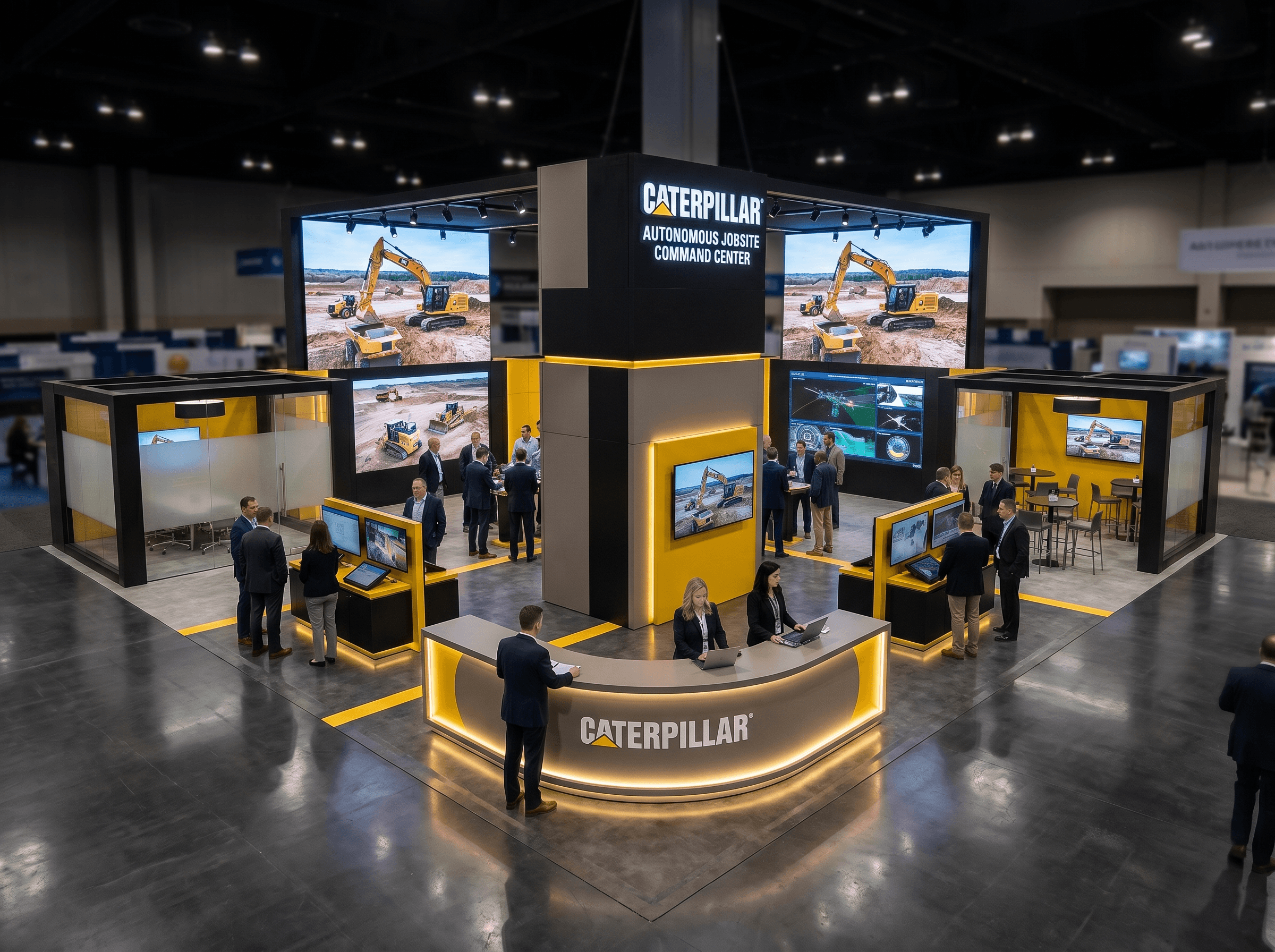 40 x 60 Miami Beach Convention Exhibit Rental 18