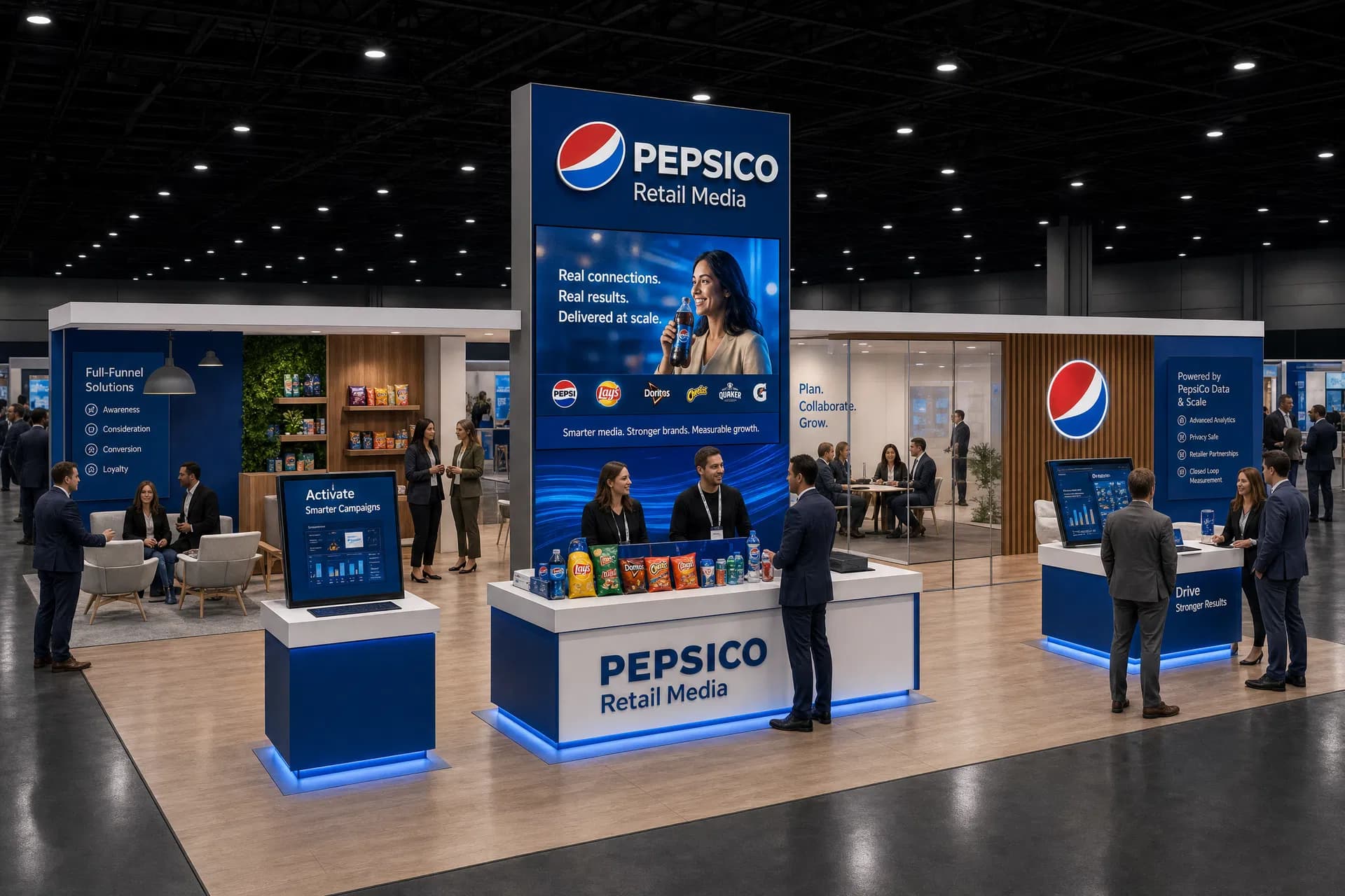 40 x 40 Orlando Trade Show Exhibit Rental 04