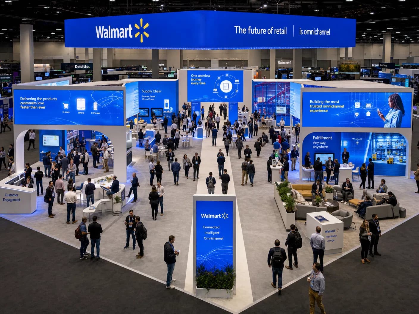 60 x 60 WHX Miami Exhibit Rental Rental 01