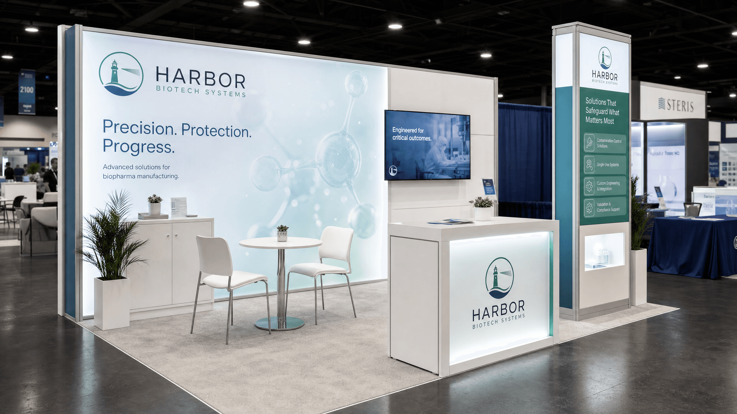 10 x 20 WHX Miami Exhibit Rental Rental 16