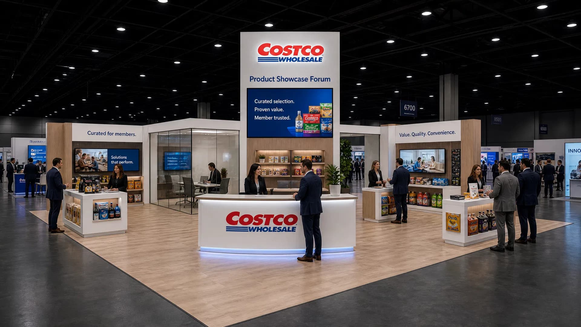 40 x 40 Florida Trade Show Exhibit Rental 15