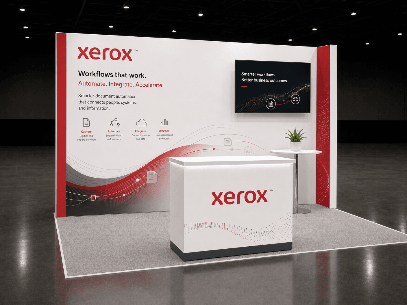 10 x 10 Fort Lauderdale Trade Show Exhibit Rental 33