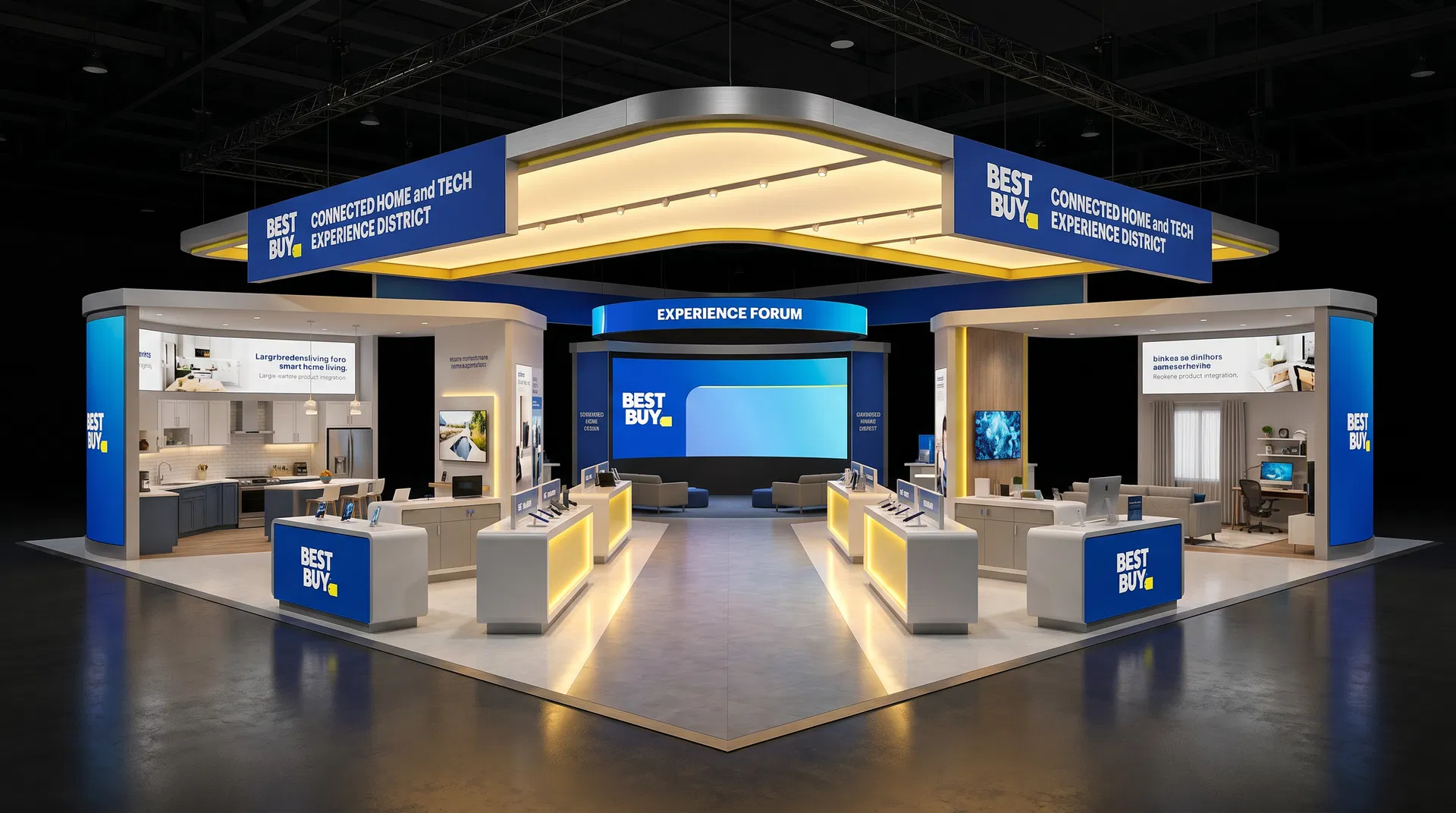 60 x 60 Miami Beach Convention Exhibit Rental 24