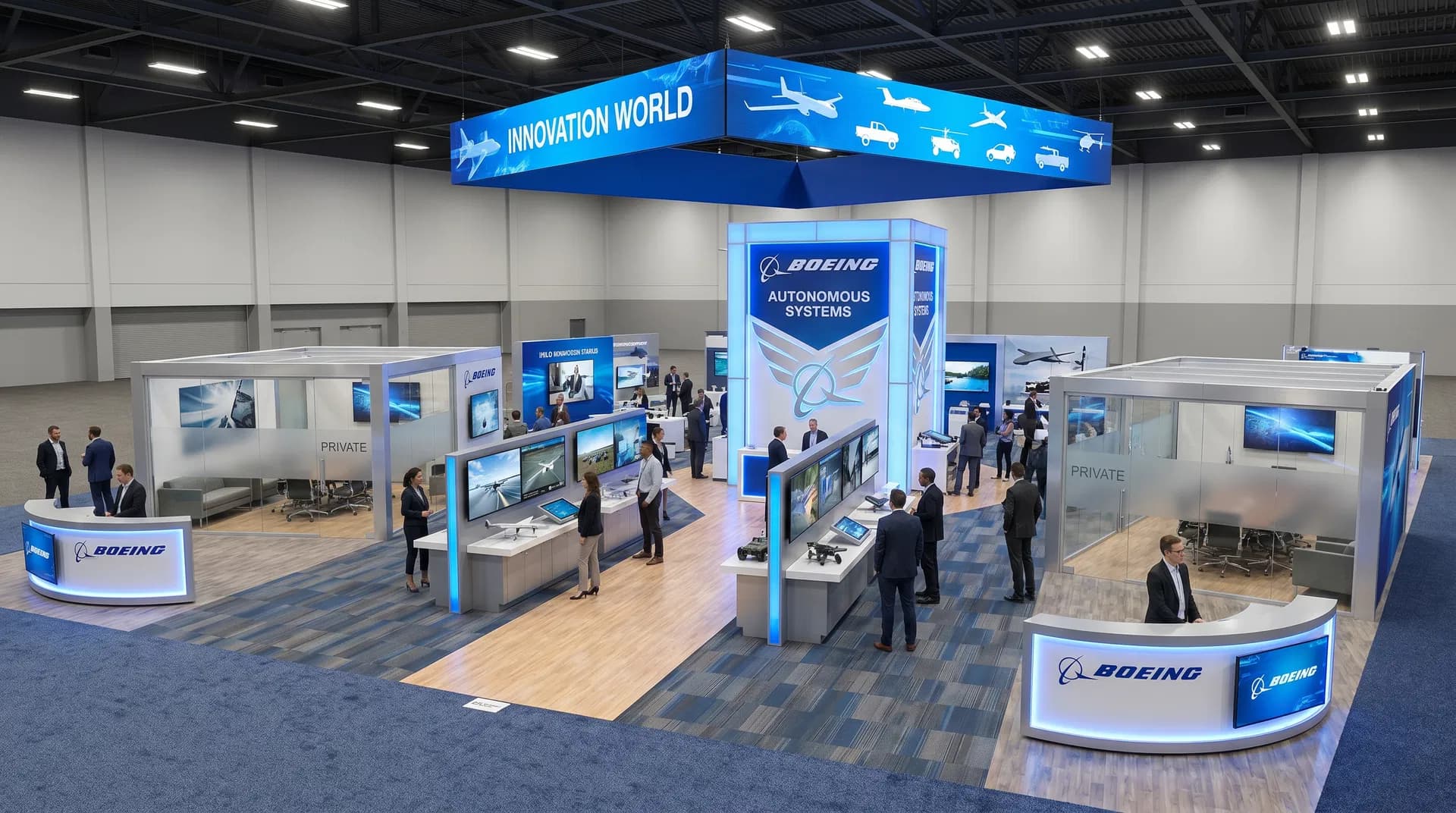 60 x 60 Fort Lauderdale Trade Show Exhibit Rental 03