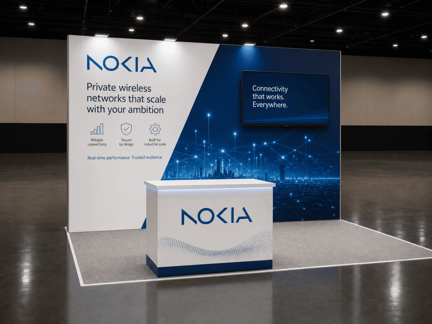 10 x 10 Fort Lauderdale Convention Exhibit Rental 34