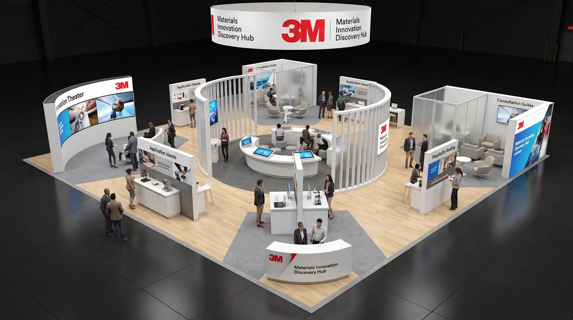 60 x 60 Miami Beach Convention Exhibit Rental 12