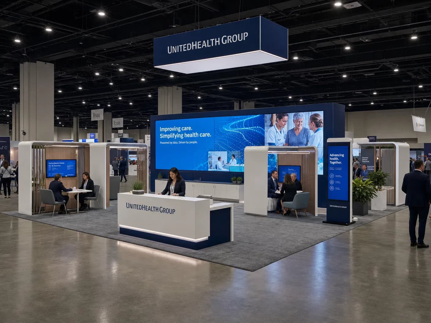 20 x 40 Orlando Trade Show Exhibit Rental 01