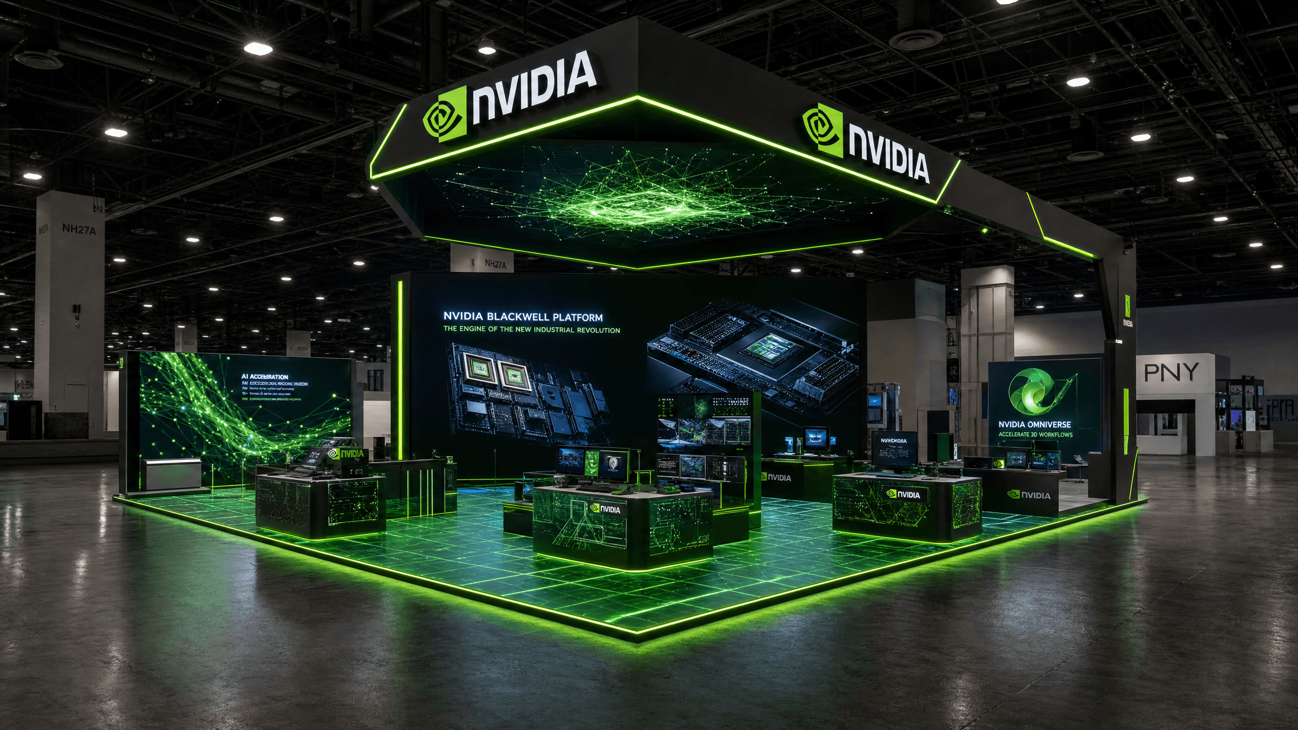 20 x 40 WHX Miami Exhibit Rental Rental 07
