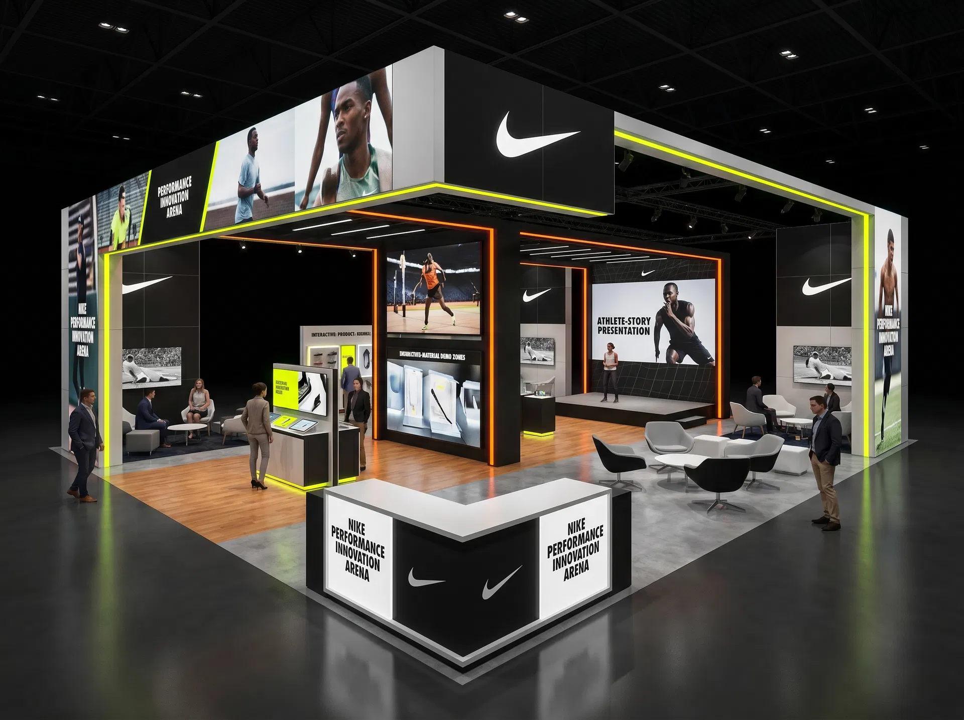 40 x 60 South Florida Expo Exhibit Rental 23