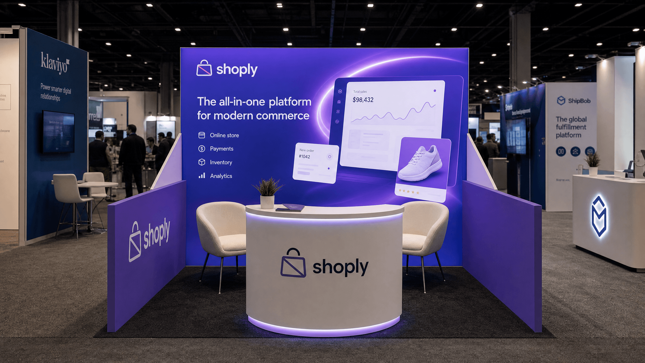 NRF 10x10 LED Rental Exhibit for Retail Brands