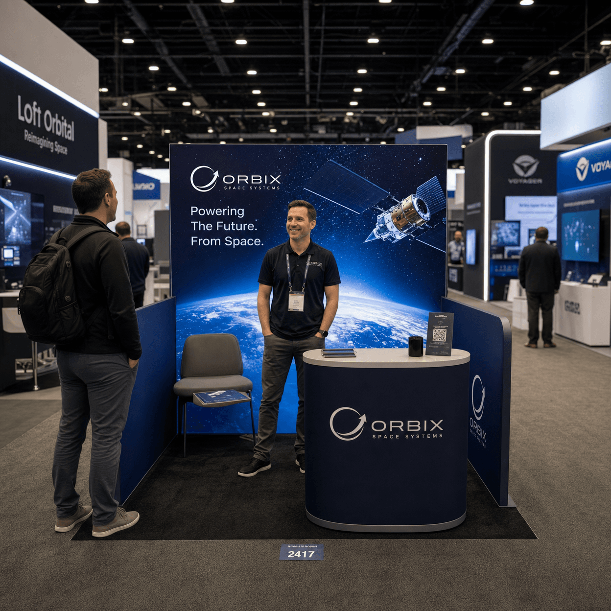 10x10 LED Trade Show Exhibit for IMTS in Chicago