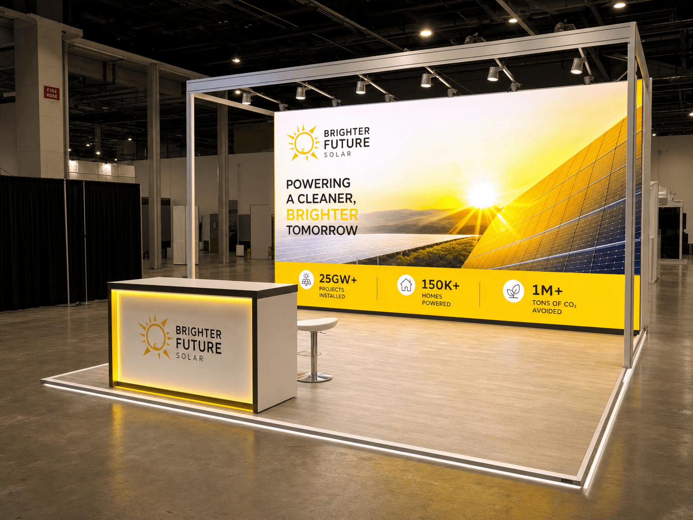 10x20 LED Exhibit for NAB Show in Las Vegas