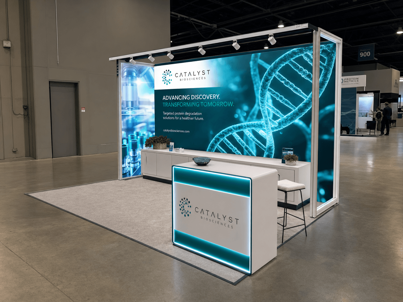 AACR 10x20 LED Display Exhibit – Biotech Firms