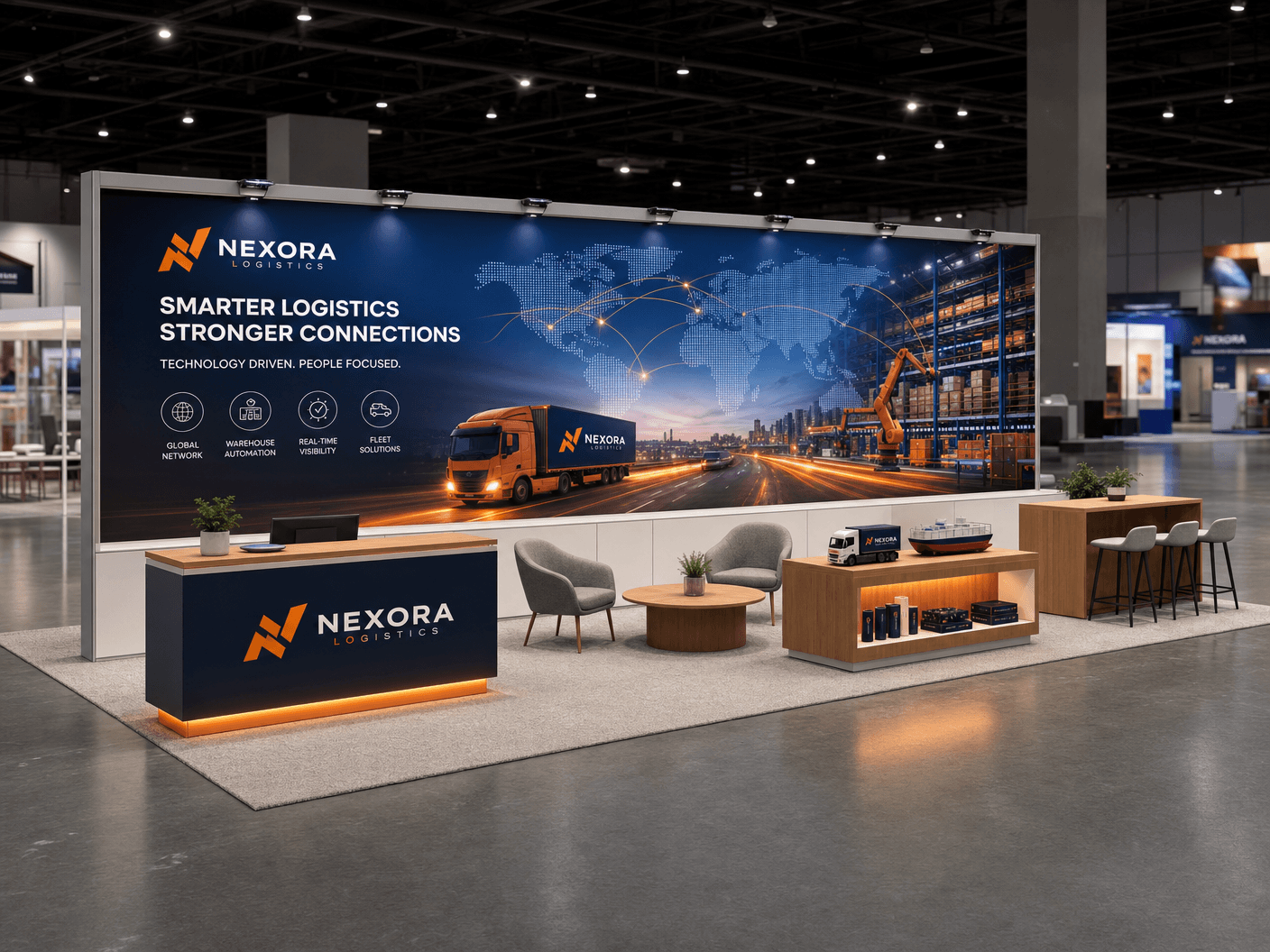 10x30 LED Trade Show Exhibit for Money20/20 in New York