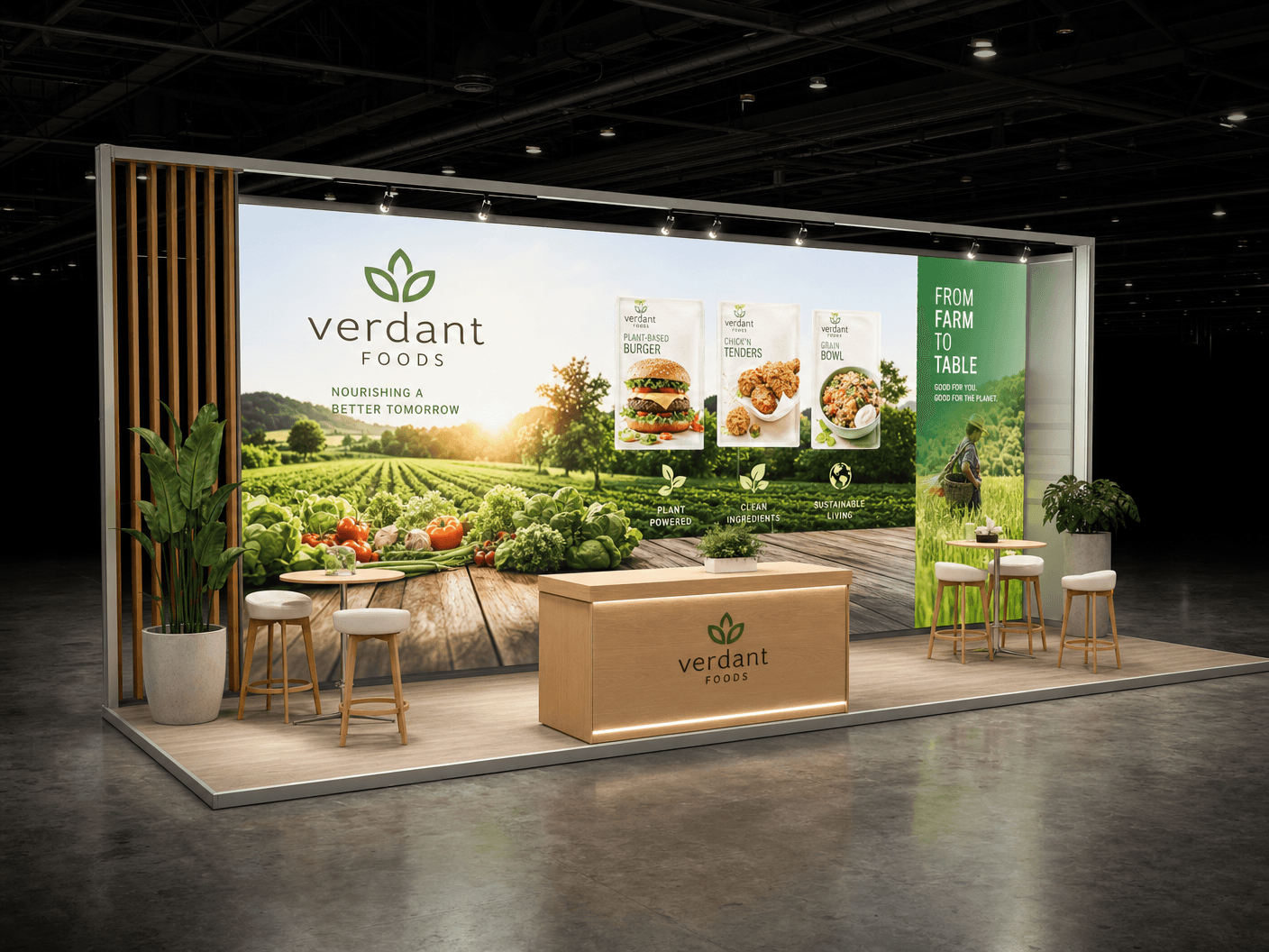 10x20 LED Trade Show Exhibit for HIMSS in Orlando