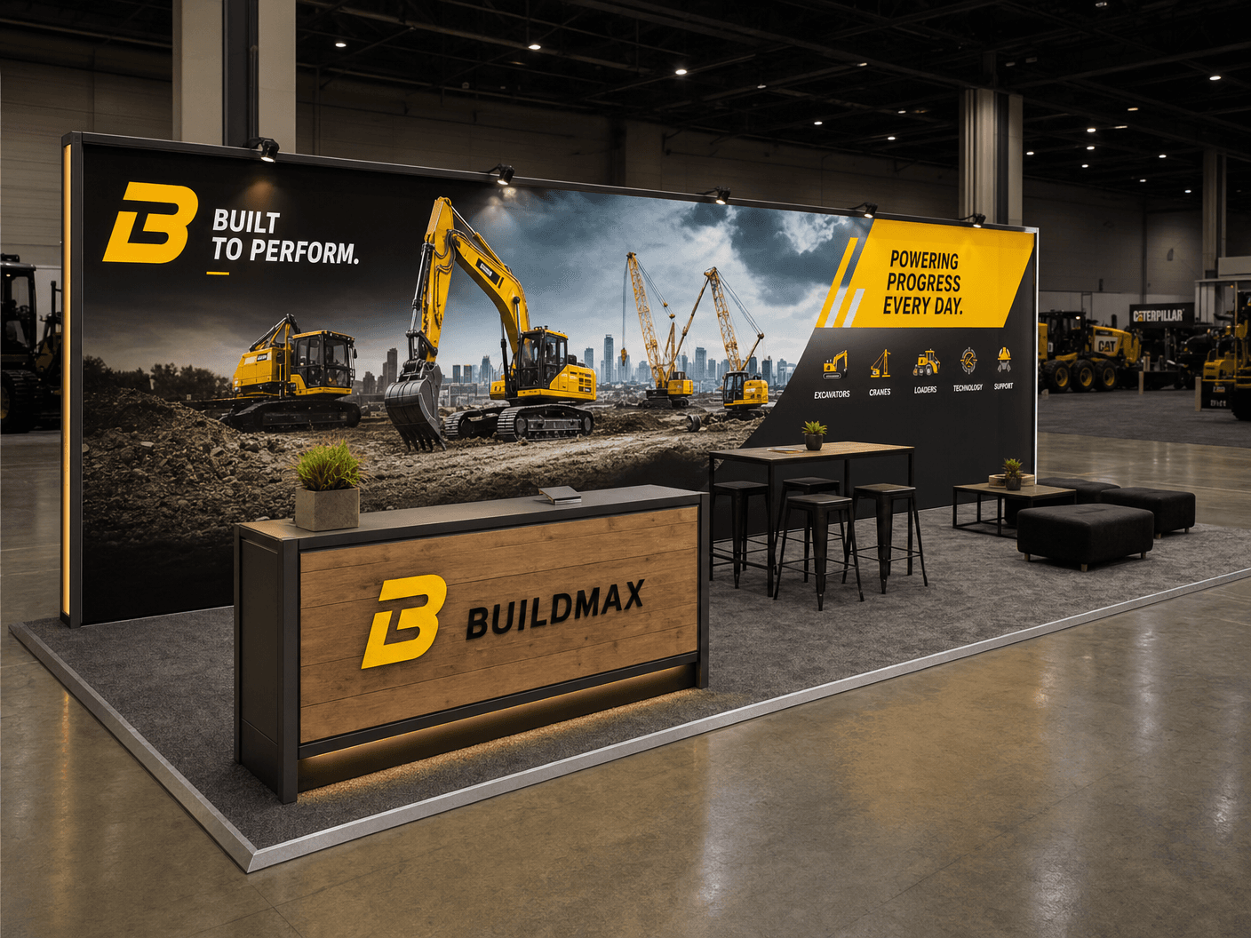 10x30 LED Exhibit for NAB Show in Las Vegas