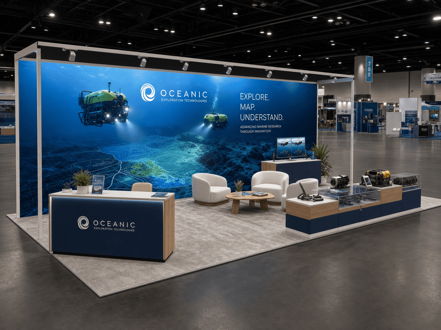 10x30 LED Exhibit for NAB Show in Las Vegas
