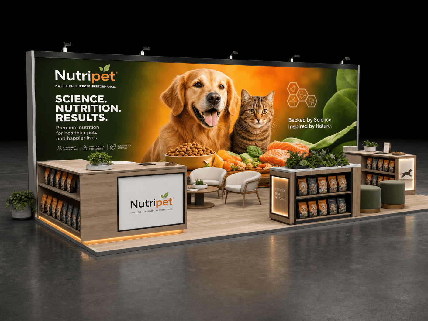 10x30 LED Display Exhibit for RSA Conference in San Francisco