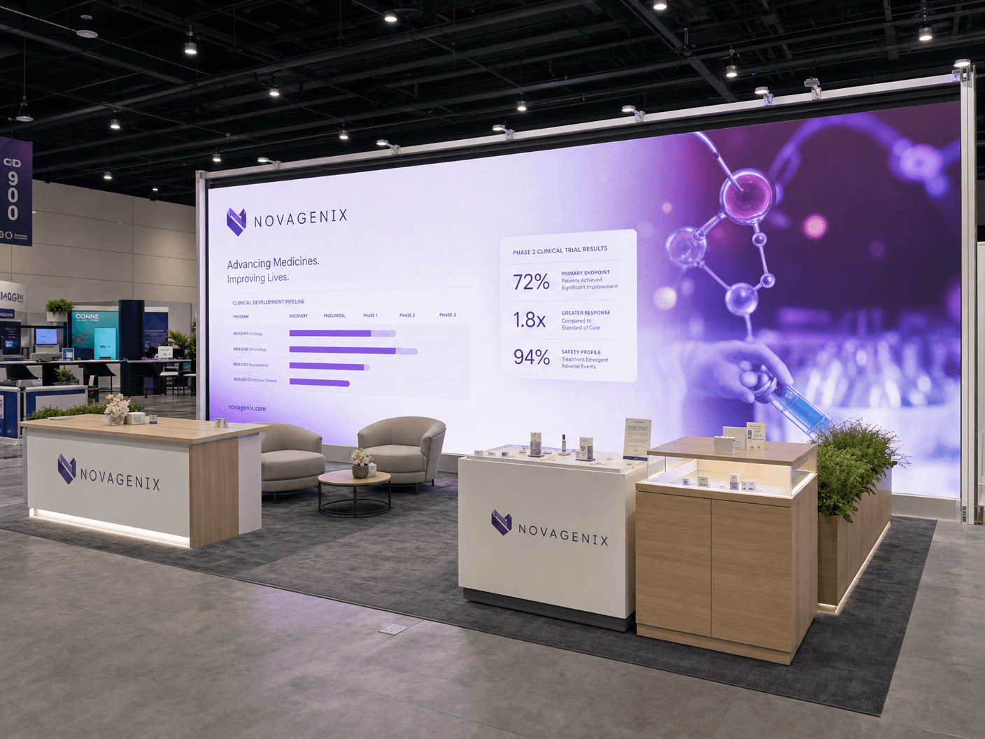 10x20 LED Exhibit for NAB Show in Las Vegas
