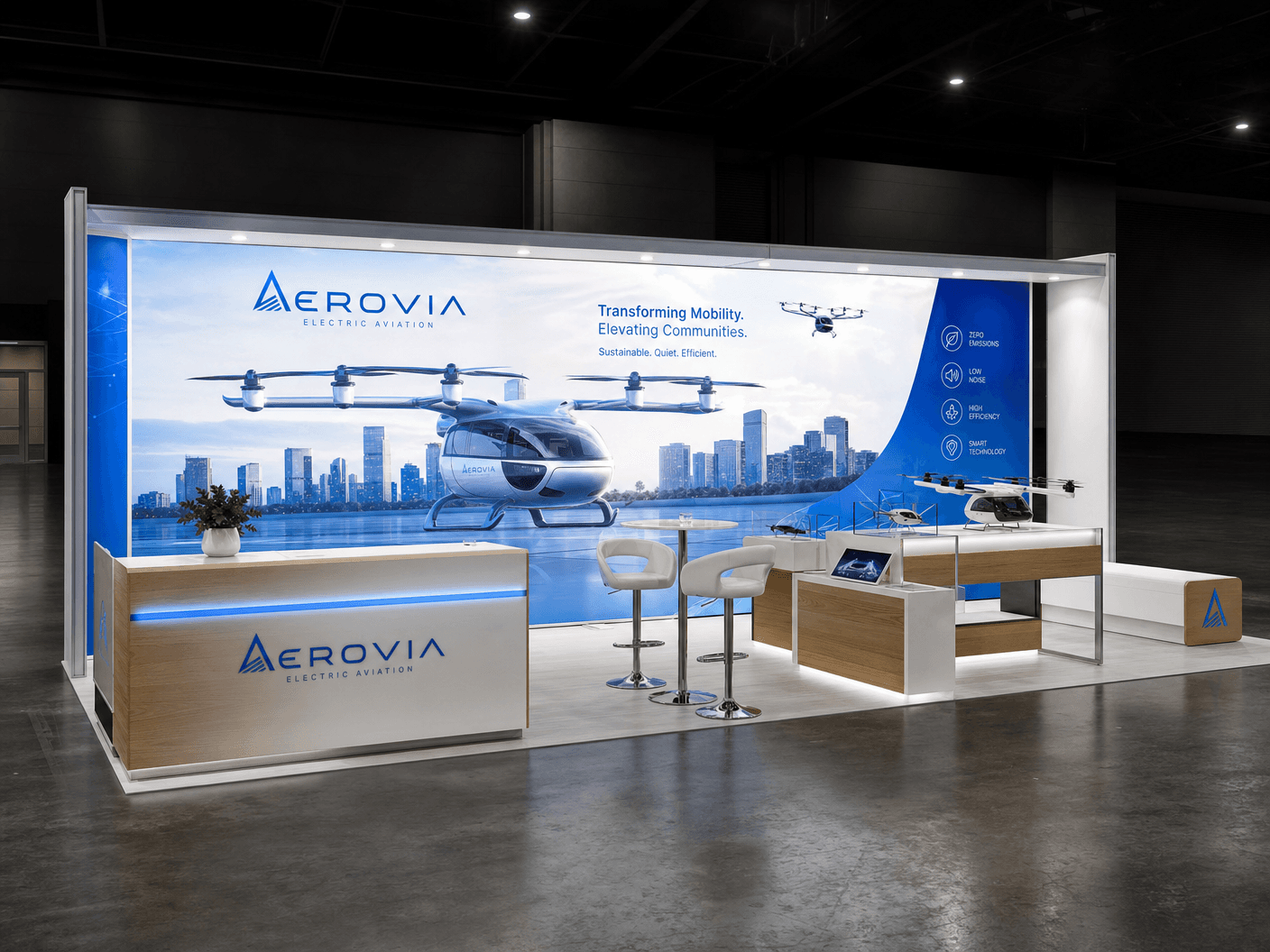 10x20 LED Exhibit for NAB Show in Las Vegas