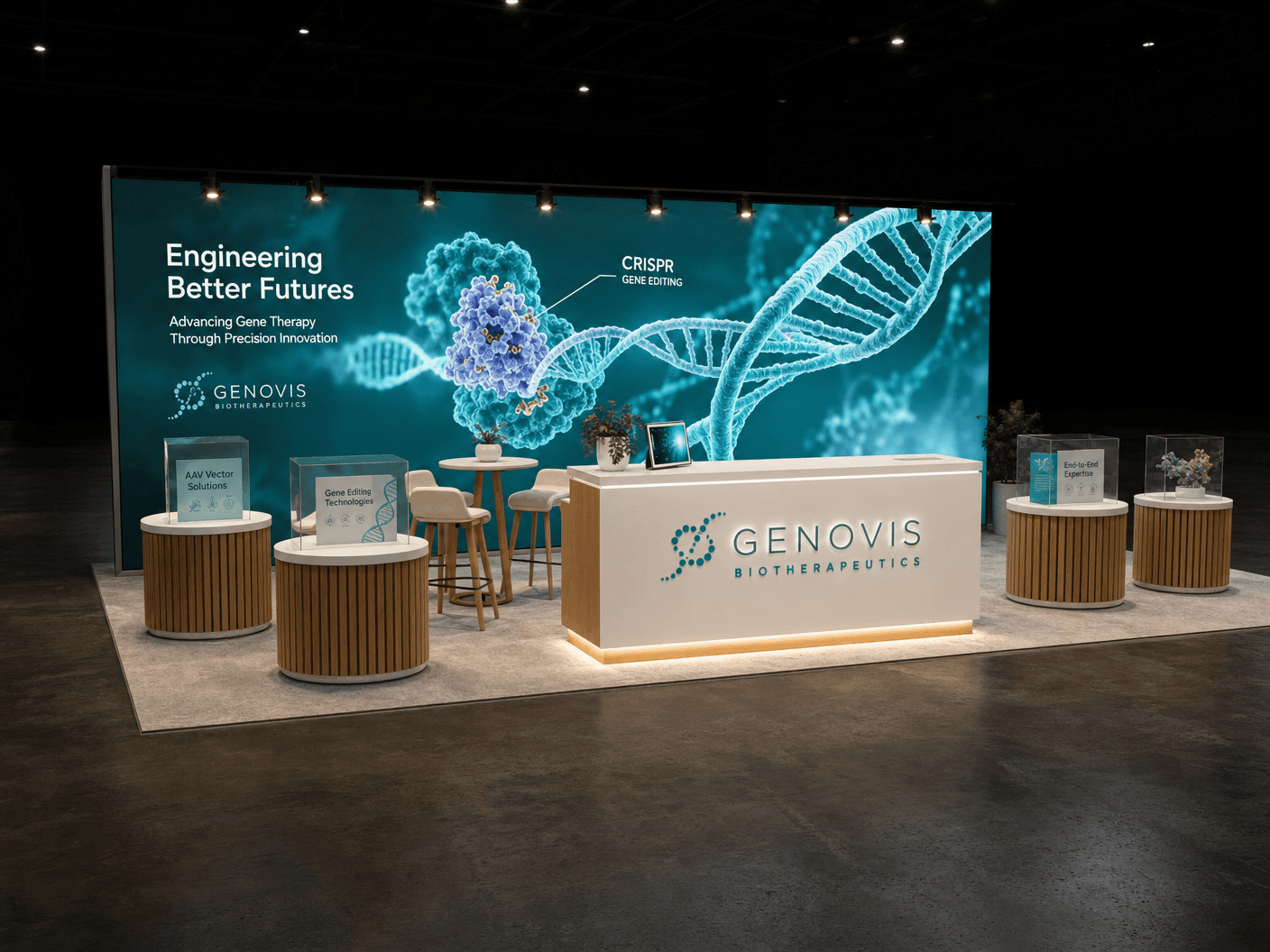 10x20 LED Trade Show Exhibit for JCK in Las Vegas