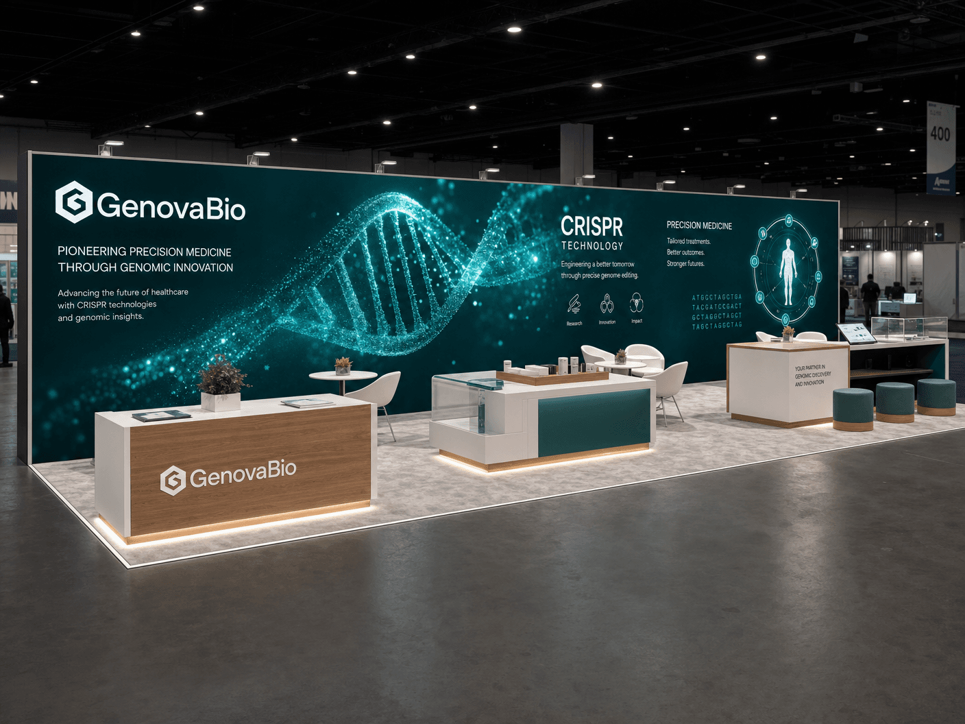 10x30 LED Exhibit Rental for AAPEX New York