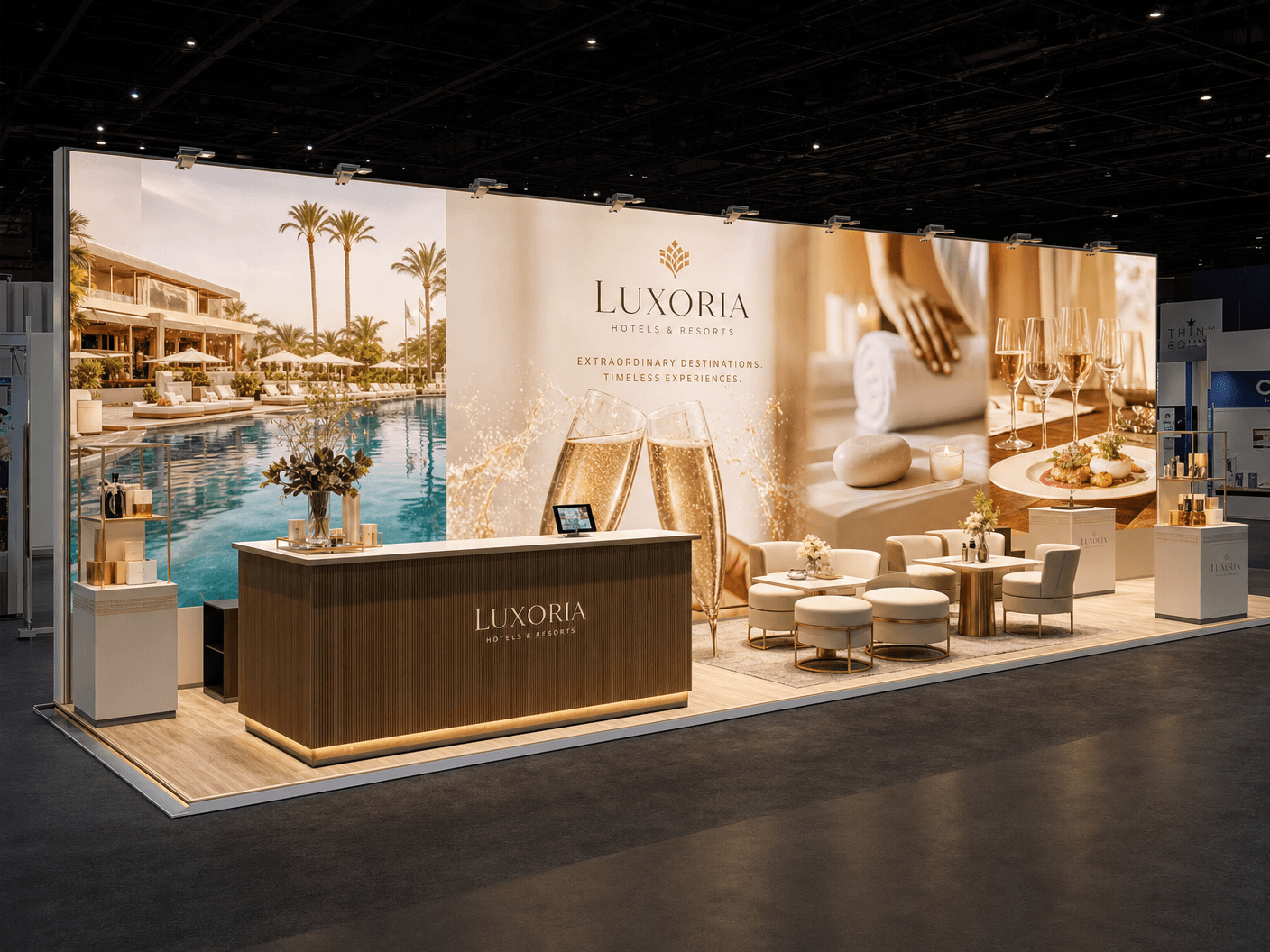 10x30 LED Trade Show Exhibit for MEDICA in Denver