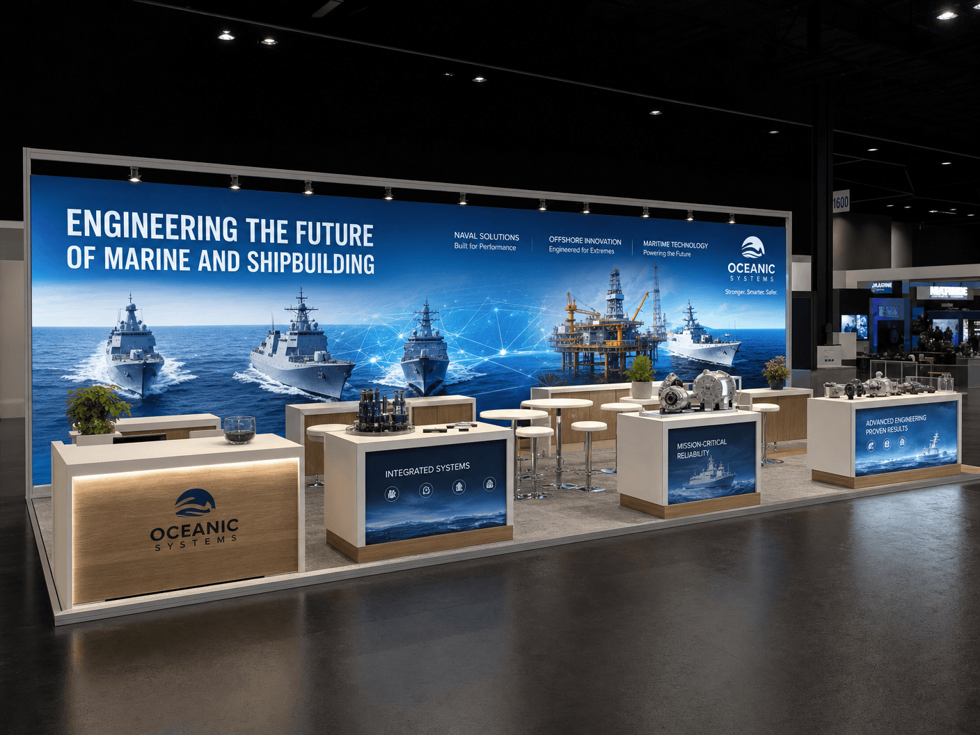 10x30 LED Exhibit Rental for RSNA Houston