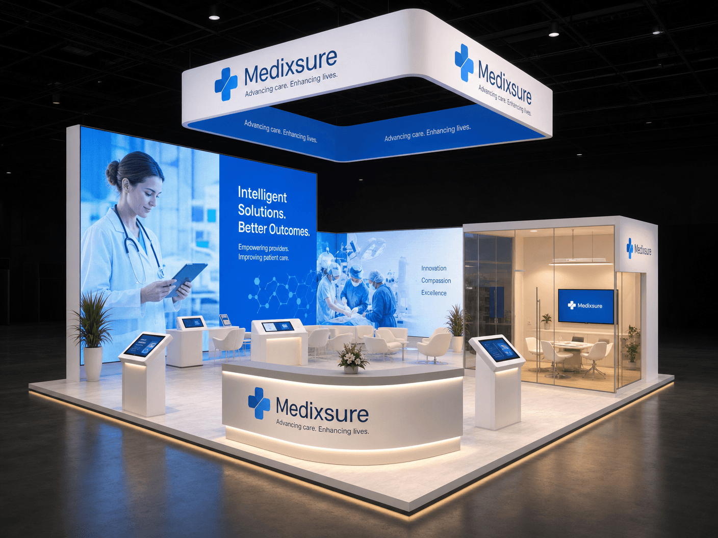 Cloud Computing Conference 20x20 LED Exhibit – Technology Companies