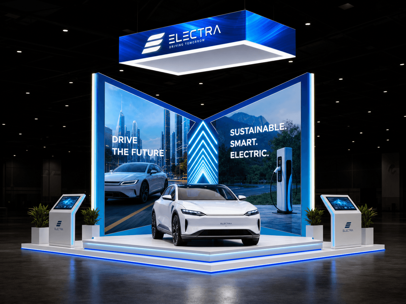 AAPEX LED Wall Exhibit – 20x20 Automotive Brands