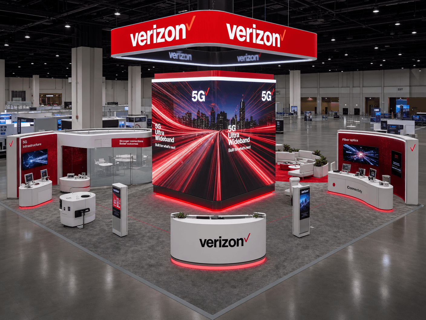 PGA Show 20x20 LED Video Wall Exhibit – Sports Companies